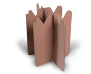 Separadores de cartón corrugado